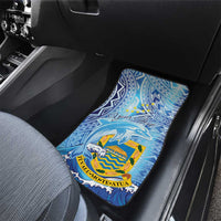 Tuvalu mo te Atua Car Mats Tuvalu Dolphin Polynesian Pattern LT01 - Polynesian Pride