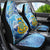 Tuvalu mo te Atua Car Seat Cover Tuvalu Dolphin Polynesian Pattern