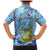 Tuvalu mo te Atua Family Matching Mermaid Dress and Hawaiian Shirt Tuvalu Dolphin Polynesian Pattern