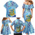 Tuvalu mo te Atua Family Matching Mermaid Dress and Hawaiian Shirt Tuvalu Dolphin Polynesian Pattern