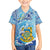 Tuvalu mo te Atua Family Matching Summer Maxi Dress and Hawaiian Shirt Tuvalu Dolphin Polynesian Pattern