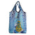 Tuvalu mo te Atua Grocery Bag Tuvalu Dolphin Polynesian Pattern