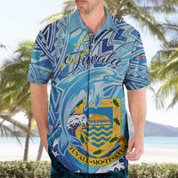 Tuvalu mo te Atua Hawaiian Shirt Tuvalu Dolphin Polynesian Pattern LT01 - Polynesian Pride