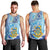 Tuvalu mo te Atua Men Tank Top Tuvalu Dolphin Polynesian Pattern