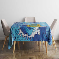Tuvalu mo te Atua Tablecloth Tuvalu Dolphin Polynesian Pattern LT01 - Polynesian Pride