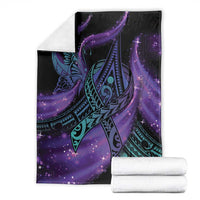 In September We Wear Teal And Purple Blanket Magic Ribbon Semicolon LT01 - Polynesian Pride