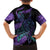 In September We Wear Teal And Purple Family Matching Off Shoulder Maxi Dress and Hawaiian Shirt Magic Ribbon Semicolon