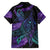 In September We Wear Teal And Purple Family Matching Off Shoulder Maxi Dress and Hawaiian Shirt Magic Ribbon Semicolon
