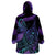 In September We Wear Teal And Purple Wearable Blanket Hoodie Magic Ribbon Semicolon