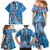 Fiji Tagimaucia Floral Family Matching Mermaid Dress and Hawaiian Shirt Tapa Pattern