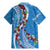 Fiji Tagimaucia Floral Family Matching Mermaid Dress and Hawaiian Shirt Tapa Pattern