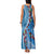 Fiji Tagimaucia Floral Family Matching Tank Maxi Dress and Hawaiian Shirt Tapa Pattern