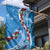 Fiji Tagimaucia Floral Garden Flag Tapa Pattern