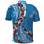 Fiji Tagimaucia Floral Polo Shirt Tapa Pattern