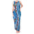 Fiji Tagimaucia Floral Tank Maxi Dress Tapa Pattern