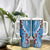 Fiji Tagimaucia Floral Tumbler With Handle Tapa Pattern