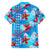 Hawaii Christmas Family Matching Off Shoulder Short Dress and Hawaiian Shirt Santa Claus Surfing Kakau Tropical Style LT01 - Polynesian Pride