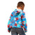 Hawaii Christmas Kid Hoodie Santa Claus Surfing Kakau Tropical Style LT01 - Polynesian Pride