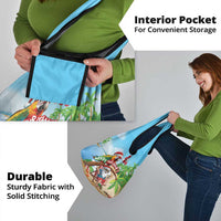 Hawaii Santa Parrot Christmas Grocery Bag Summer Vibe - Polynesian Pride