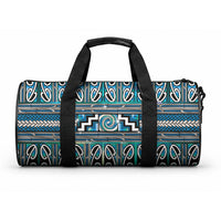 Maori Matariki Duffle Bag Green Galaxy Aesthetic Koru Art LT01 One size Green - Polynesian Pride