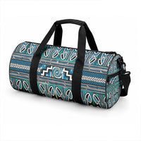 Maori Matariki Duffle Bag Green Galaxy Aesthetic Koru Art LT01 - Polynesian Pride
