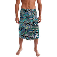 Maori Matariki Lavalava Green Galaxy Aesthetic Koru Art