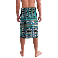 Maori Matariki Lavalava Green Galaxy Aesthetic Koru Art