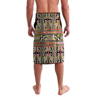 Maori Matariki Lavalava Yellow Galaxy Aesthetic Koru Art