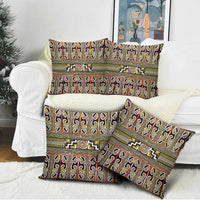 Maori Matariki Pillow Cover Yellow Galaxy Aesthetic Koru Art