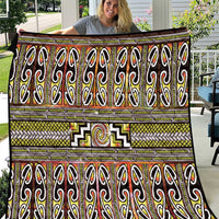 Maori Matariki Quilt Yellow Galaxy Aesthetic Koru Art LT01 Yellow - Polynesian Pride