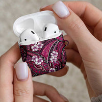 Polynesian Hibiscus Tropical Pink Floral AirPods Case Tribal Pattern LT01 - Polynesian Pride