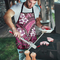 Polynesian Hibiscus Tropical Pink Floral Apron Tribal Pattern LT01 - Polynesian Pride