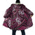 Polynesian Hibiscus Tropical Pink Floral Cloak Tribal Pattern - Polynesian Pride