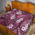Polynesian Hibiscus Tropical Pink Floral Quilt Tribal Pattern - Polynesian Pride