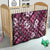 Polynesian Hibiscus Tropical Pink Floral Quilt Tribal Pattern - Polynesian Pride