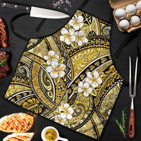 Polynesian Hibiscus Tropical Yellow Floral Apron Tribal Pattern LT01 Yellow - Polynesian Pride