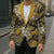Polynesian Hibiscus Tropical Yellow Floral Blazer Tribal Pattern - Polynesian Pride