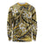 Polynesian Hibiscus Tropical Yellow Floral Long Sleeve Shirt Tribal Pattern - Polynesian Pride