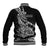 New Zealand Silver Fern Rugby Baseball Jacket Aotearoa Kiwi Maori Black Version LT01 - Polynesian Pride