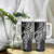 New Zealand Silver Fern Rugby Tumbler With Handle Aotearoa Kiwi Maori Black Version