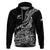 Custom New Zealand Silver Fern Rugby Hoodie Aotearoa Kiwi Maori Black Version LT01 Pullover Hoodie Black - Polynesian Pride