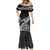 Custom New Zealand Silver Fern Rugby Mermaid Dress Aotearoa Kiwi Maori Black Version LT01 - Polynesian Pride