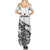 New Zealand Silver Fern Rugby Summer Maxi Dress Aotearoa Kiwi Maori White Version LT01 - Polynesian Pride