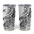 New Zealand Silver Fern Rugby Tumbler Cup Aotearoa Kiwi Maori White Version