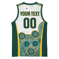 Custom Rugby Australia 2026 Basketball Jersey Wallabies Go Champions LT01 - Polynesian Pride