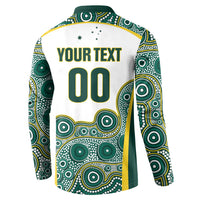 Custom Rugby Australia 2026 Button Sweatshirt Wallabies Go Champions