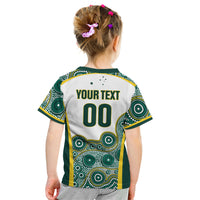 Custom Rugby Australia 2026 Kid T Shirt Wallabies Go Champions LT01 - Polynesian Pride