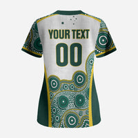 Custom Rugby Australia 2026 Scrub Top Wallabies Go Champions