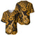 Hawaii Ukulele Baseball Jersey Polynesian Pattern Gold Version LT01 - Polynesian Pride