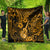 Hawaii Ukulele Quilt Polynesian Pattern Gold Version LT01 - Polynesian Pride